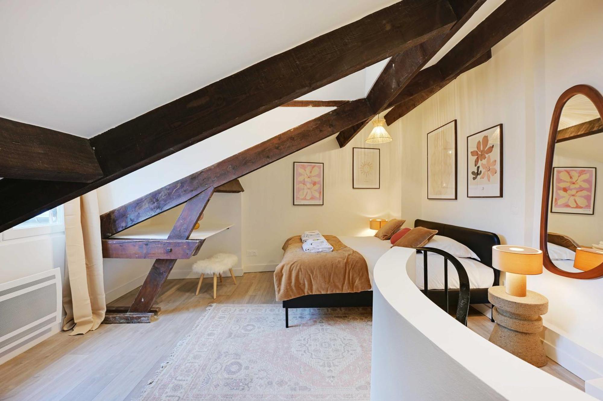 Charming Duplex - 1br-2p - Le Marais