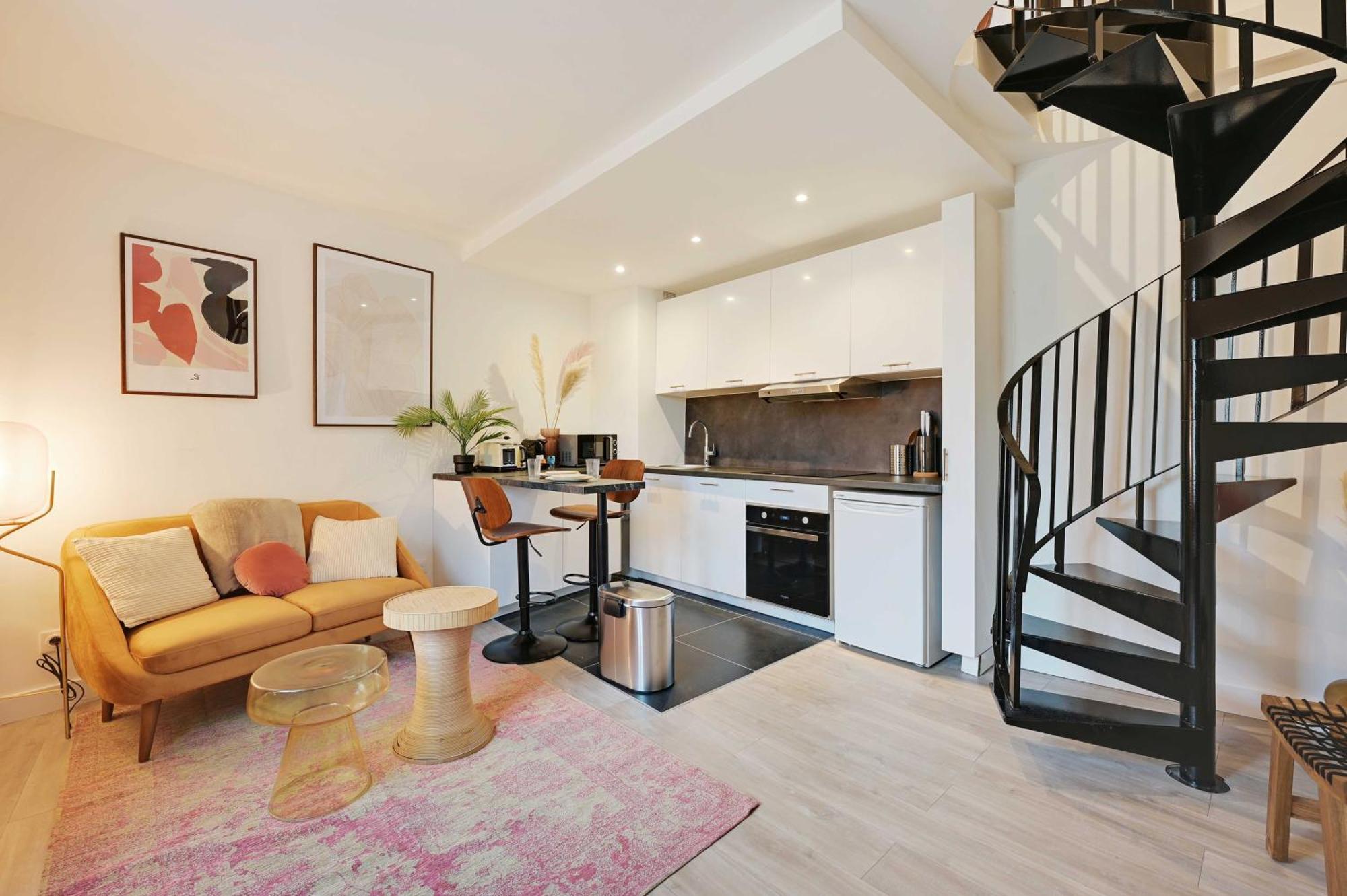 Charming Duplex - 1br-2p - Le Marais * Parijs